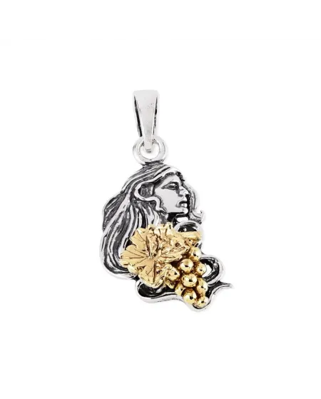 Pendentif Gerardo Sacco Mois de septembre en argent
