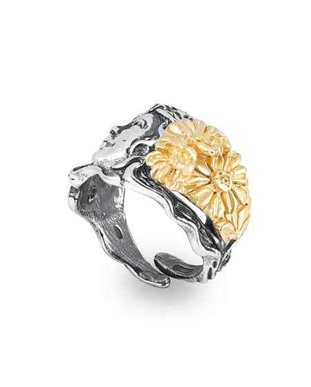 Gerardo Sacco April Months Ring in Silver