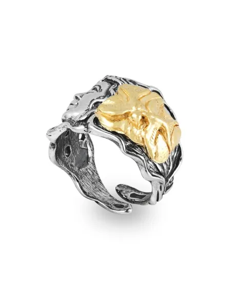 Bague Gerardo Sacco des mois de mars en argent
