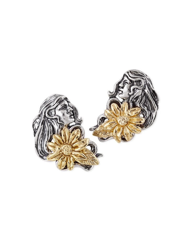 Boucles d'oreilles Gerardo Sacco Mois d'avril en argent