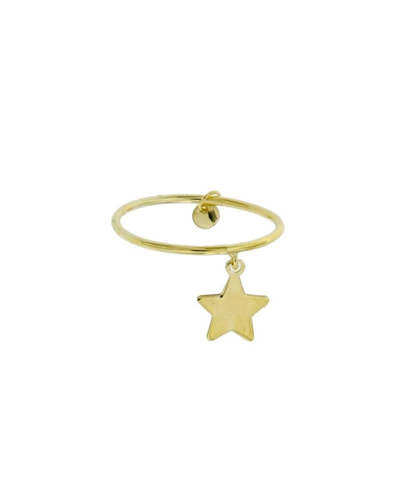 Anello Luiber in Oro con Stella Pendente