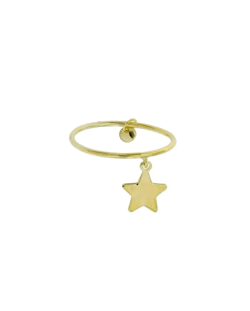Anello Luiber in Oro con Stella Pendente