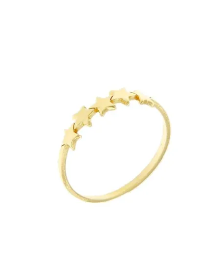 Bague en or Luiber avec étoiles