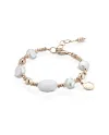 Bracciale in ematite e perle coscia le lune glamour