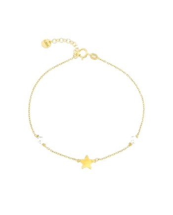 Bracciale Luiber in Oro con Perle e Stella