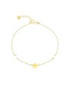 Luiber Gold Bracelet with Pearls and Star