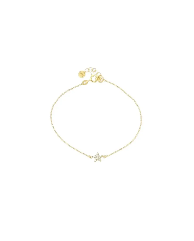 Bracelet Luiber en or et étoile avec zircone