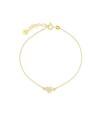 Luiber Bracelet in Gold and Heart with Zirconia