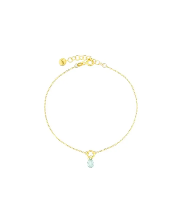 Luiber Gold Bracelet with Drop