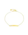 Bracciale Luiber in Oro con Barretta e Zircone