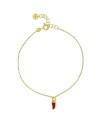 Luiber Gold Bracelet with Chili Pepper