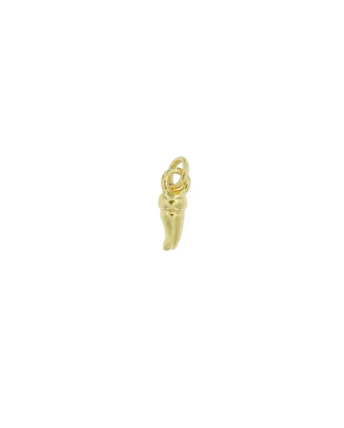 Luiber Gold Charm with Chili Pepper