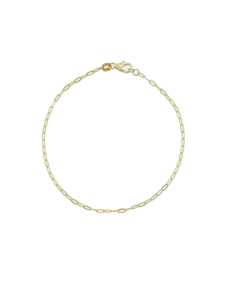 Luiber Gold Bracelet with Forzatina Chain