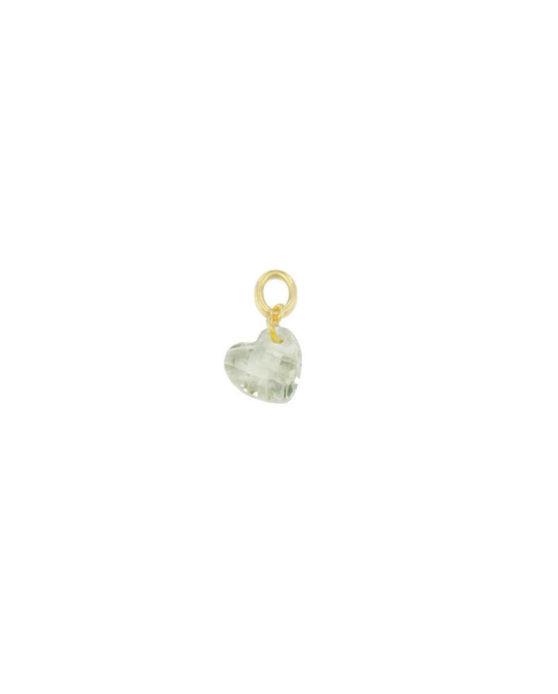 Luiber Gold Charm with Heart