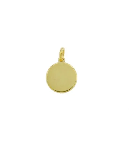 Charm Luiber in Oro Piastrina Tonda