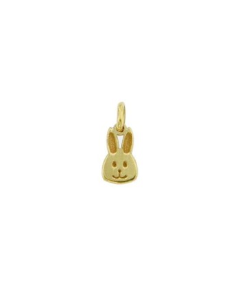 Luiber Gold Charm with Bunny
