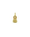 Luiber Gold Charm with Bunny