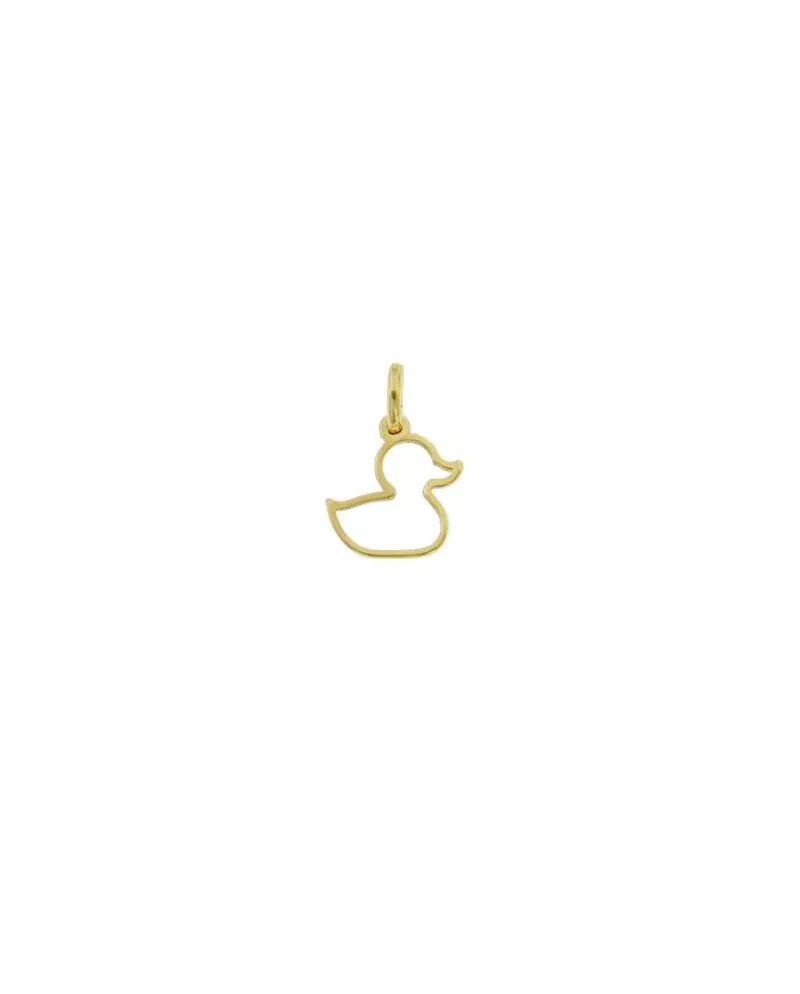 Charm Luiber in Oro con Profilo Paperella