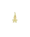 Charm Luiber in Oro con Silhouette Bimbo