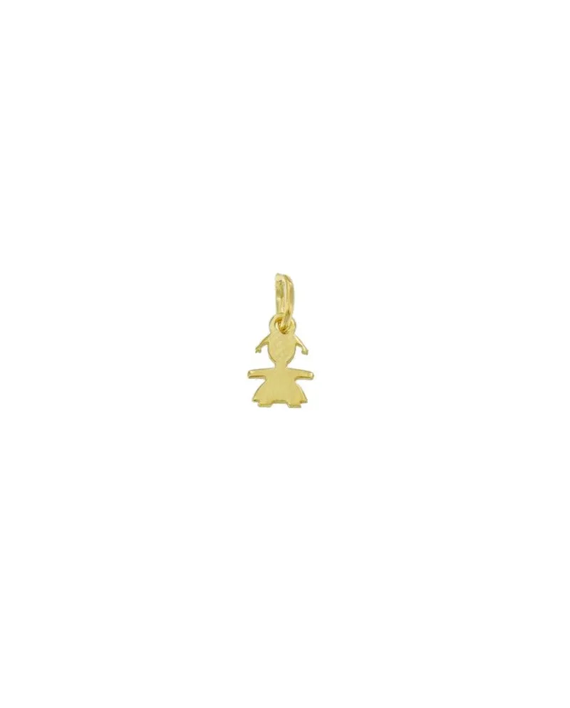 Charm Luiber in Oro con Silhouette Bimba