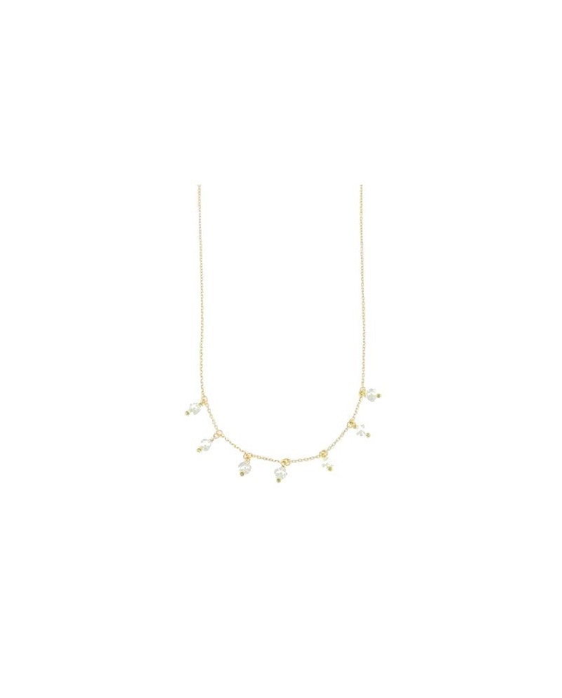 Collana Luiber in Oro con 7 Perle Pendenti