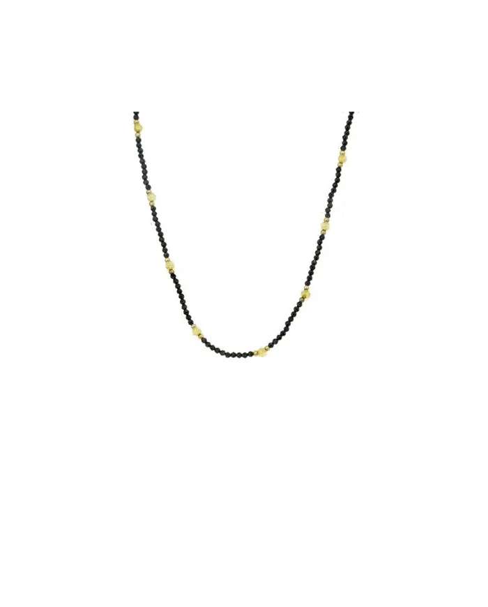 Luiber Gold Necklace with Stones