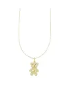 Luiber Gold Necklace with Pavé Bear