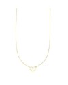 Collana Luiber in Oro con Profilo Cuore