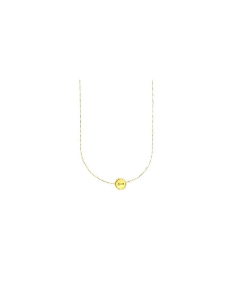 Collana Luiber in Oro con Bottone