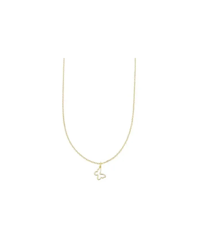 Collana Luiber in Oro con Profilo Farfalla