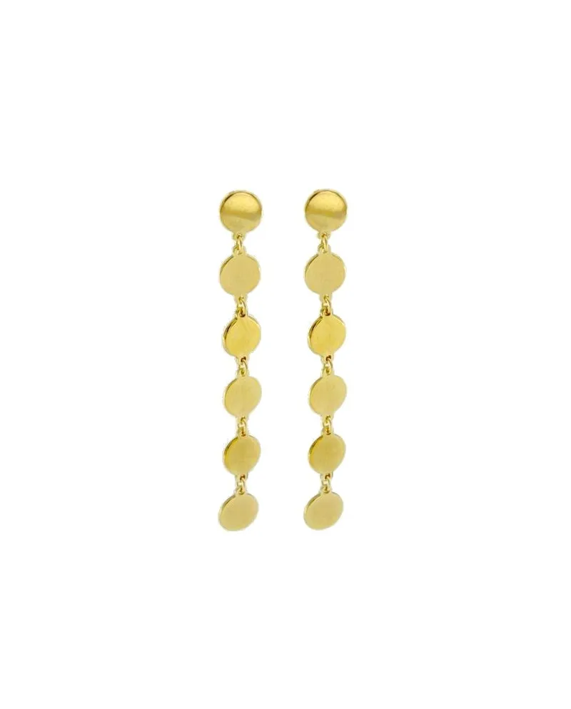 Boucles d'oreilles pendantes en or Luiber avec ronds Boucles d'oreilles pendantes en or Luiber avec ronds