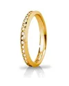 Alliance Unoaerre Venere «&nbsp;Slim&nbsp;» en or jaune et diamants