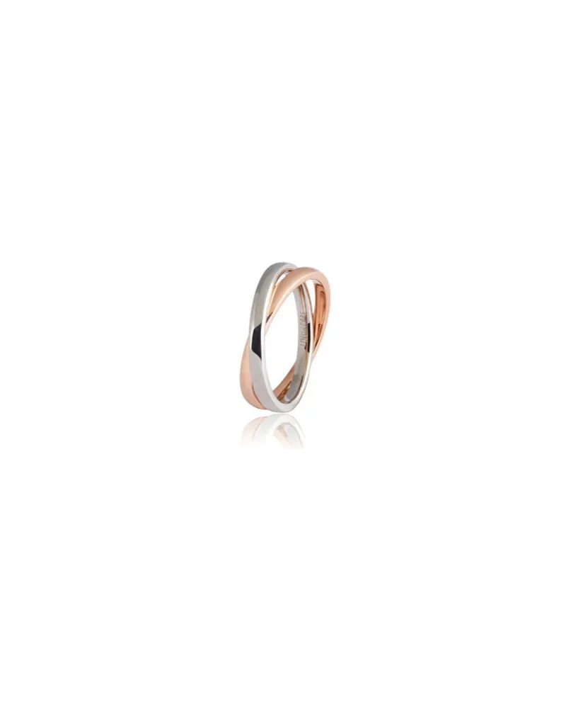 Unoaerre Insieme Wedding Ring in Two-Tone Gold Unoaerre Insieme Wedding Ring in Two-Tone Gold