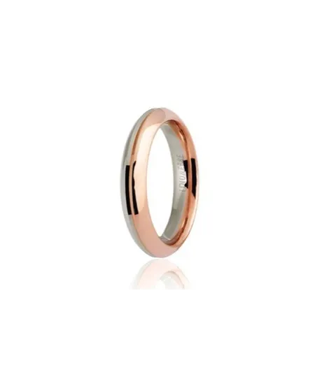 Fede Nuziale Unoaerre Eterna in Oro Bicolore