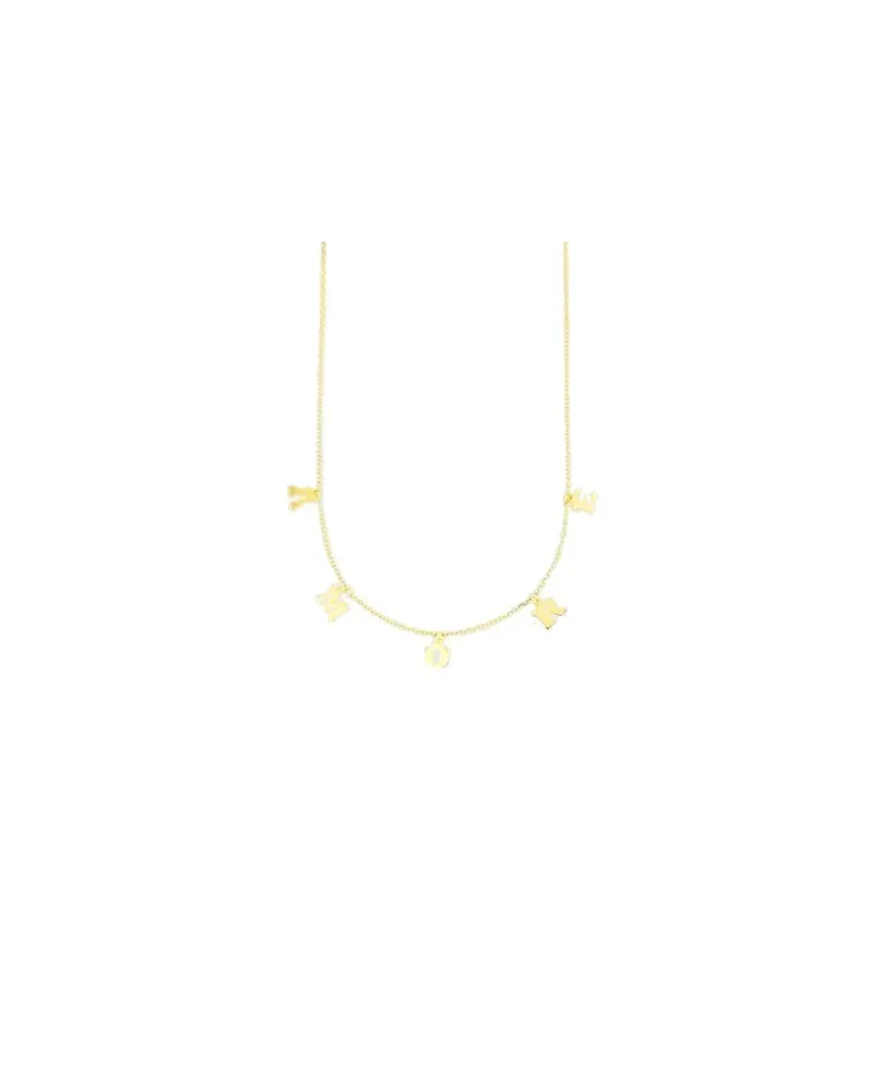 Luiber Gold Necklace with "Love" Writing