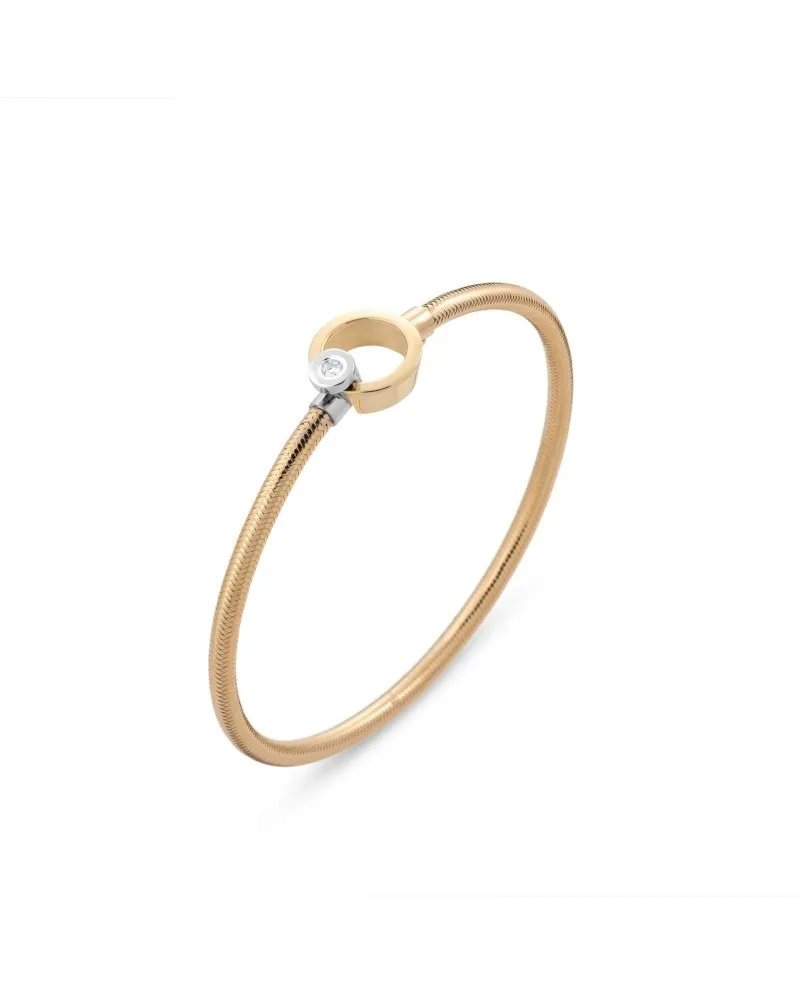 Bracelet Ponte Vecchio Nobile en or rose avec diamant