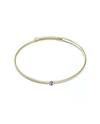 Bracelet Ponte Vecchio Nobile en or jaune avec rubis