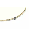 Bracelet Ponte Vecchio Nobile en or jaune avec diamant noir