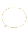 Collier ras du cou Ponte Vecchio Nobile en or jaune avec pavé de diamants
