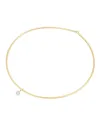 Ponte Vecchio Nobile Choker in Yellow Gold with Pavé Diamonds