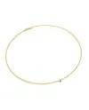 Collier ras du cou Ponte Vecchio Nobile en or jaune avec diamant noir
