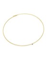 Ponte Vecchio Nobile Choker in Yellow Gold with Black Diamond