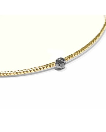 Ponte Vecchio Nobile Choker in Yellow Gold with Black Diamond