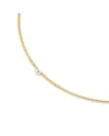 Collier ras du cou Ponte Vecchio Nobile en or jaune avec diamants