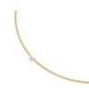 Ponte Vecchio Nobile Yellow Gold Choker with Diamond