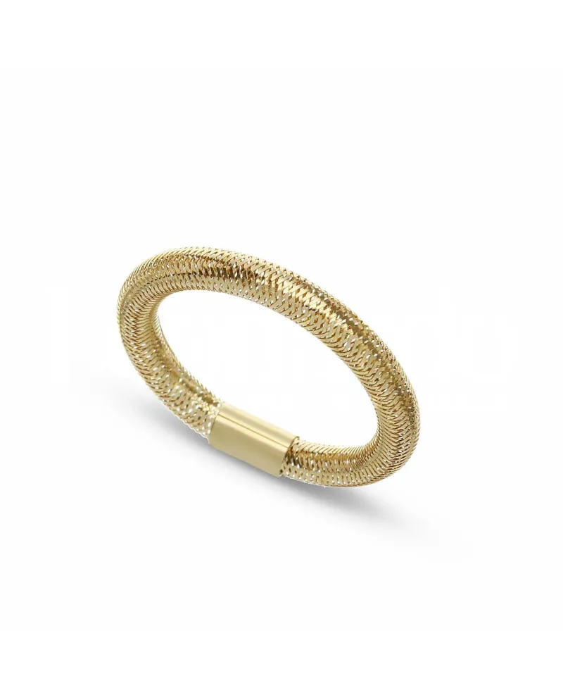 Casella à bijoux en or jaune avec bague élastique