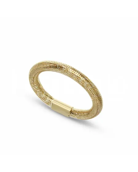 Anello Elastico Casella Gioielli in Oro Giallo