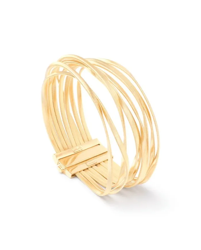 Bracciale Marco Bicego Marrakech a 9 Fili in Oro Giallo