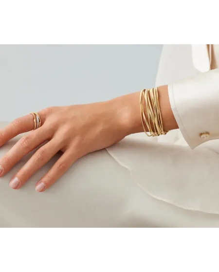 Marco Bicego Marrakech 9 Strand Yellow Gold Bracelet