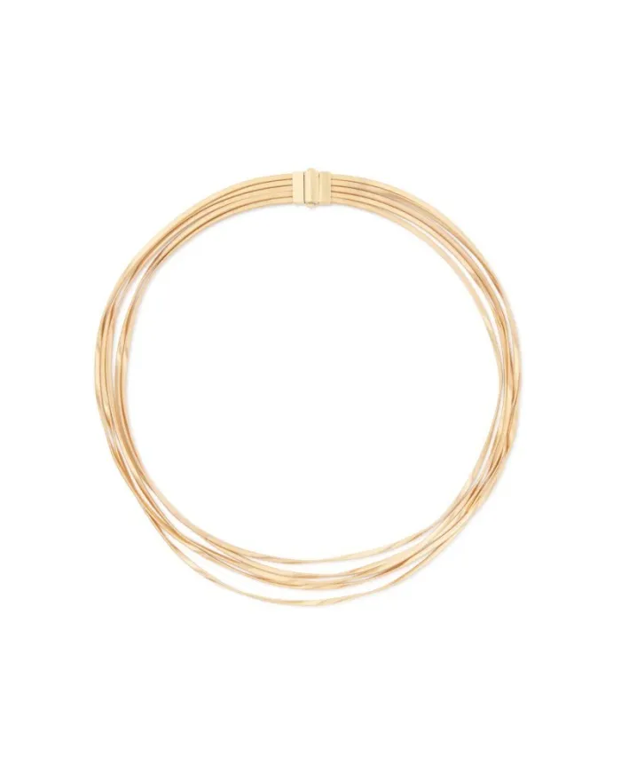 Collier Marrakech 5 rangs en or jaune Marco Bicego